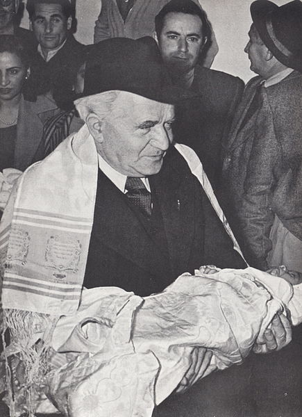 PikiWiki_Israel_46780_Ben_Gurion_as_godfather