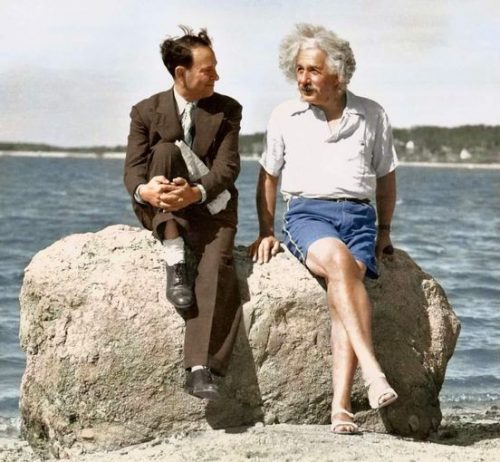 איינשטיין תמונה נדירה